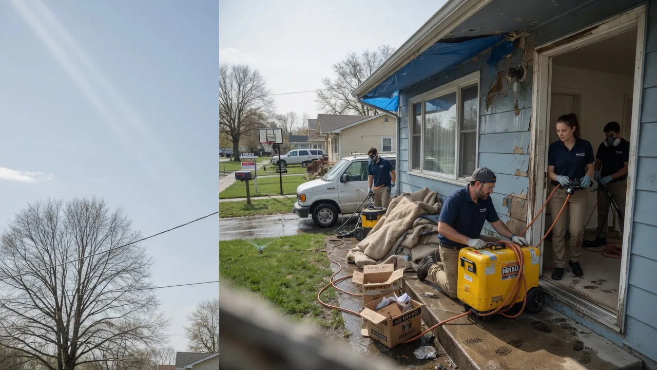 Basement Flood Cleanup in Tupelo, OK near me